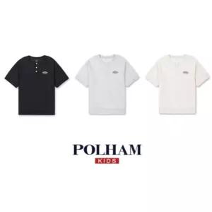 {백화점 정품} 폴햄 키즈 셔츠형 저중량 반팔티셔츠 PKG2TS3011