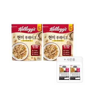 켈로그 현미후레이크 550g, 2개 프로틴 그래놀라 제로슈거 40g, 2개