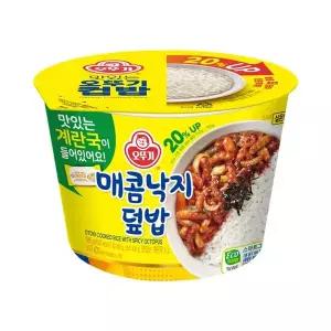 [오뚜기] 컵밥 매콤낙지덮밥 12개[35952631]