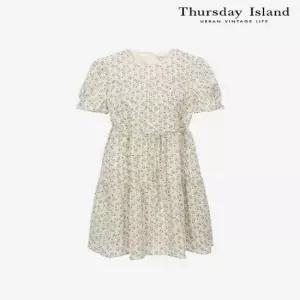 [Thursday Island] 플라워 패턴 미니 원피스(T244MOP261W)