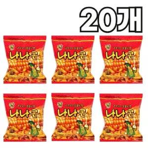 [셀러허브]달콤 고소한 옥수수스낵 난나나콘 50g X 20개 사무실 탕비실 간식/J (S50843165)