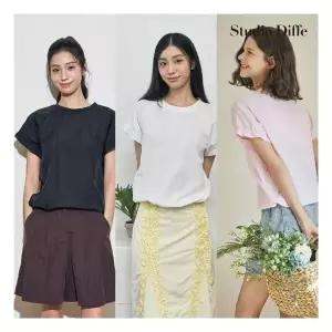 스튜디오디페 26SS 셔링 경량 블라우스 3종런칭 가격 79,900원 1251196