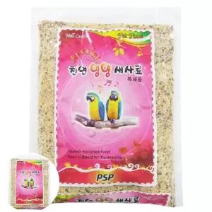 새장 소동물 맛있는 사료 PSP 천연영양 새사료 600g