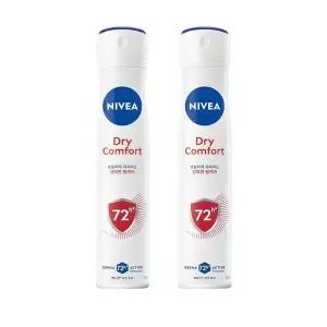 데오드란트 스프레이 드라이콤포트 200ml 2개