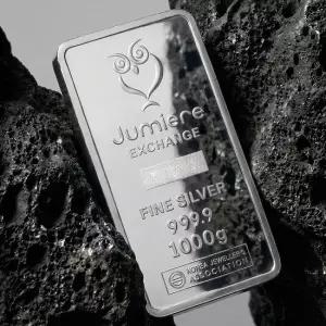 쥬미에르 실버바 1kg 순은 999.9 투자용 은바 1000g