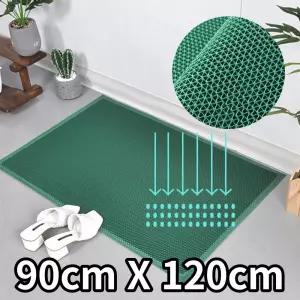 시청 구청 관공서 출입구 빗물털이 현관매트 90 X 120 그린색 물빠짐