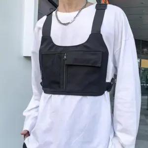 [르에센]더베스트 스포츠 체스트백 러닝 조끼가방 블랙