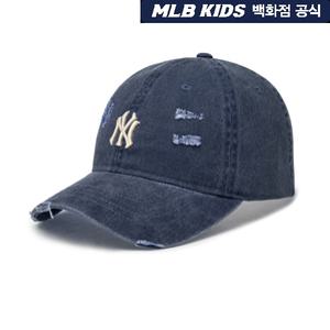 [AK원주점] [MLB KIDS] 피그먼트 데미지 워싱 볼캡 뉴욕양키스 _ 7ACPV155N-50NYS