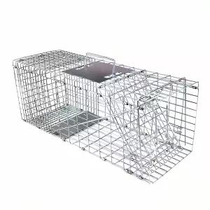 유기견 원터치 포획망 포획틀 93cm 실버 구조 도구 동물 포획 장비 구조용 틀 길고양이