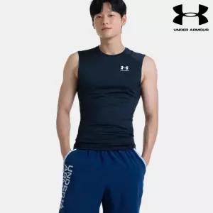 언더아머 UNDER ARMOUR 남성 HeatGear 슬리브리스 1361522-001