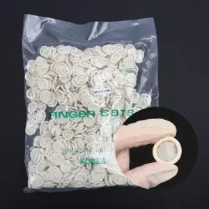 파우더프리 대용량 라텍스골무 백색 1봉지 500g(800개)