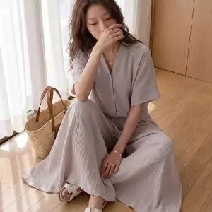 피핀샵 링클 가디건 팬츠 셋업 96455