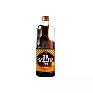 샘표식품 양조간장 701 1.7L 해산물요리 간장 조림간장 볶음간장 찌개간장 맛간장 만능간장 국물요리 식당