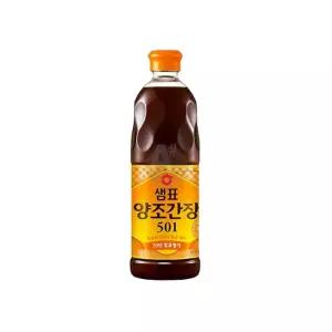 샘표식품 양조간장 501 860ml 해산물요리 볶음간장 장아찌간장 국물요리 조림간장 국찌개용 업소용 음식점