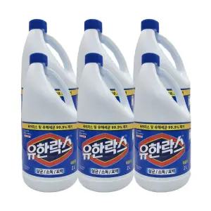 유한락스 레귤러 2Lx6개