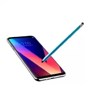 메탈 고무 정전식 터치볼 1양면 2 터치펜 Coms in Blue 2