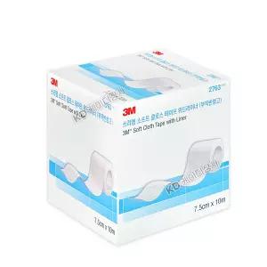 3M 부드러운 천 반창고 7.5cmX10m 픽싱롤 2763 픽스롤