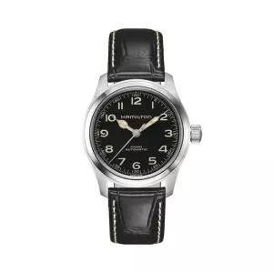 해밀턴 MUST IT_ H70405730 카키필드 머피 남성 가죽 오토매틱 38mm 91961803