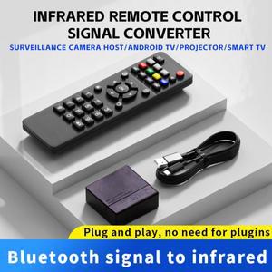 적외선 리모컨 기능 블루투스 장치 TV 외부 USB 포트 리시버 IR