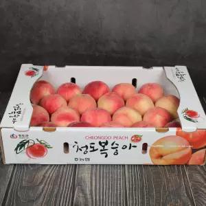 아삭한 복숭아 4kg 딱딱이 아삭이 딱복 쫀뽁