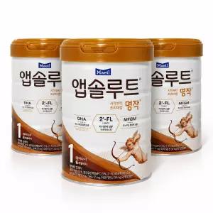 앱솔루트 명작 분유 1단계 800g X 3개