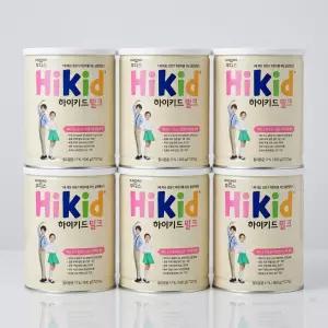 후디스 하이키드 밀크 600g 6캔