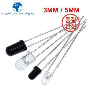 10/20/50PCS TZT 3mm 940nm LED 적외선 이미터 및 IR 수신기 301A 아두이노용