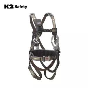 K2세이프티 전체식 안전벨트 KB-9201Y 엘라스틱 더블죔줄 브라운