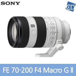 소니정품 FE 70-200mm F4 Macro G OSS II/풀프레임 망원 줌 렌즈/SEL70200G2/ED