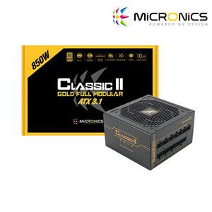 -마이크로닉스 Classic II 850W 80PLUS GOLD 풀모듈러 ATX3.1 컴퓨터 PC ATX 파워