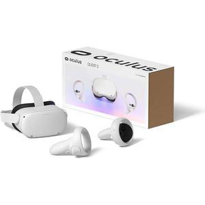 오큘러스 퀘스트 2 VR 헤드셋 128GB 세트, 흰색 - 올인원 가상 현실 커버 세트