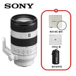 소니 정품 SEL70200G2 (FE 70-200mm F4 Macro G OSS II) 줌렌즈 / 프리미엄 패키지 / MCUV필터+극세사융+렌즈파우치 / TJ