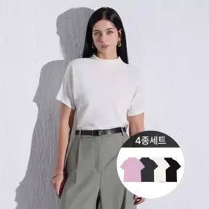 모크넥플리츠풀오버4종세트