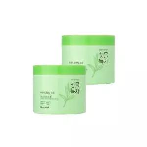 첫물녹차 프레시 클렌징크림 300ml 1+1 대용량