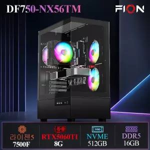파이온PC 라이젠5 7500F RTX5060Ti 16G SSD 512GB 조립PC 게이밍 컴퓨터 AMD 데스크탑 본체