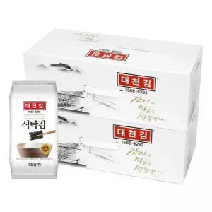 미니식탁김 밥반찬 대천김 11g 15봉x2박스 간편반찬 반찬