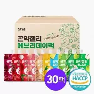곤약젤리 에브리데이팩 10종 2KGcal x 30개