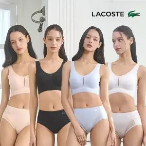 [하프클럽/라코스테][라코스테 퓨징 아이스핏 브라팬티 4세트
