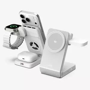 [아트박스]/아트뮤 Qi225W3in1 폴더블맥세이프초고속무선충전기QW110화이트