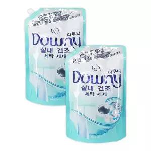 다우니 STE789C7 실내 건조 세탁 세제 1.4L X 2P -O