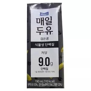 매일두유 검은콩 190ml 48팩 (최신제조)