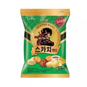 롯데 스카치 캔디 세가지맛 157g x 20개/학교/티타임/커피/사탕/업소용/대용량/금연/버터/간식/디저트/서비