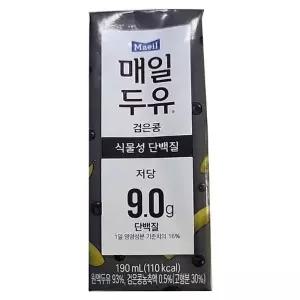 매일두유 검은콩 190ml 48팩 (최신제조)