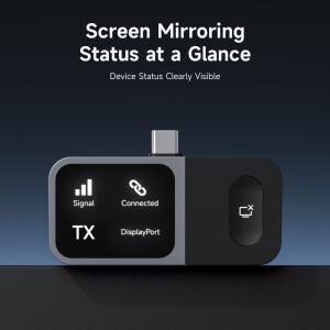 Hagibis 무선 HDMI 송신기 및 키트 USB C 비디오 확장기 디스플레이 미러링 동글 TV 모니터 프로젝터 노트