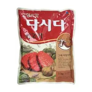 식품 씨제이 다시다 쇠고기 1KGX10개