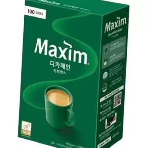 맥심 디카페인 커피믹스(11.8gx100T 동서식품)