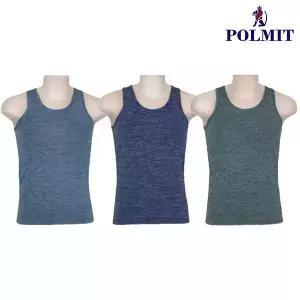 폴밋 국산 인견 남성 빅사이즈 나시 런닝 3장세트 PMR-453