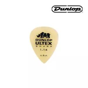 DUNLOP ULLEX SHARP 1.14mm 기타피크 울텍스 통기타피크 봉지 물방울