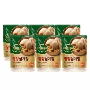 [CJ제일제당][CJ] 비비고 영양삼계탕 800g x6개