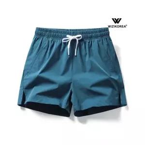 위즈아이 남성 여름 3부 반바지 비치 런닝 밴딩 숏 팬츠 WI207PN1288415